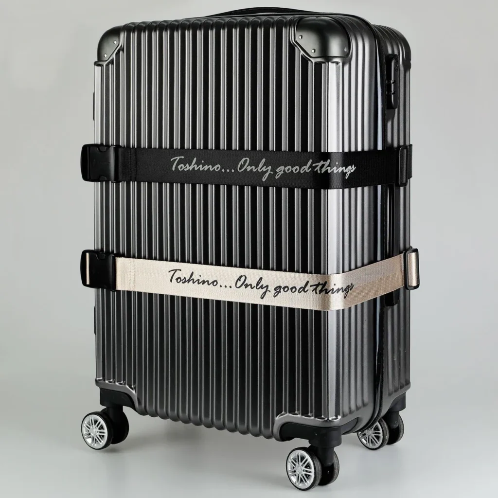 Custom Luggage Straps with Custom Name and Company Logo Printing