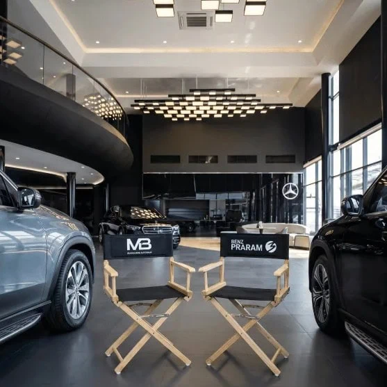 รับผลิตเก้าอี้ผู้กำกับ (Custom Director Chair) พร้อมสกรีนโลโก้องค์กร ชื่อแบรนด์ และข้อความ มีให้เลือกทั้งขนาด Standard และ High Chair