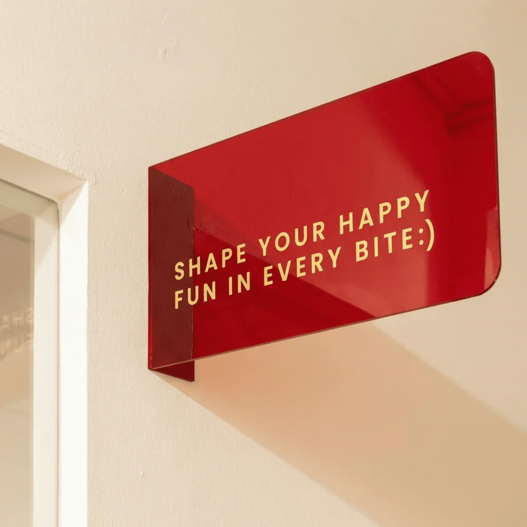 ACRYLIC WALL SIGNAGE | ป้ายอะคริลิคติดผนัง ป้ายชื่อร้าน ป้ายโลโก้ร้าน