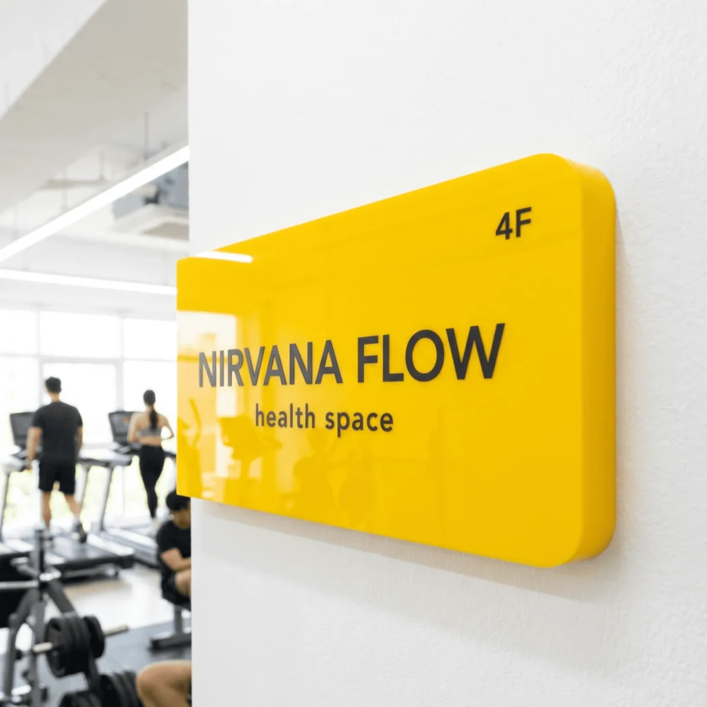 ACRYLIC WALL SIGNAGE | ป้ายอะคริลิคติดผนัง ป้ายชื่อร้าน ป้ายโลโก้ร้าน