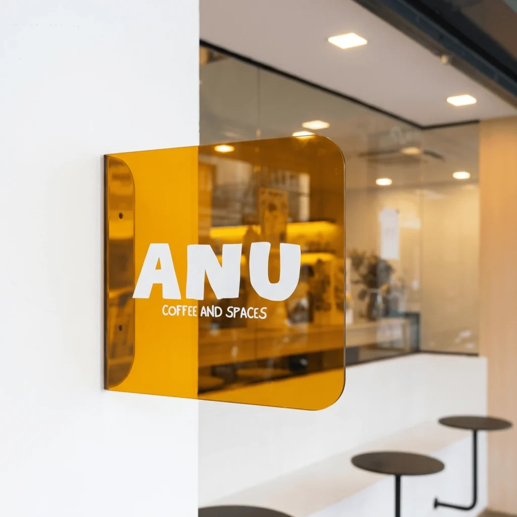 ACRYLIC WALL SIGNAGE | ป้ายอะคริลิคติดผนัง ป้ายชื่อร้าน ป้ายโลโก้ร้าน